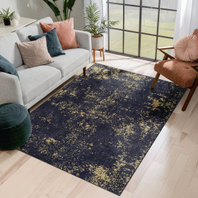 5x8 Area Rug for Bedroom, Washable Rug, Low-Pile, Non-Slip, Non-Shedding, Foldable, Kid&Pet Friendly - Area Rugs for living room, bedroom, kitchen