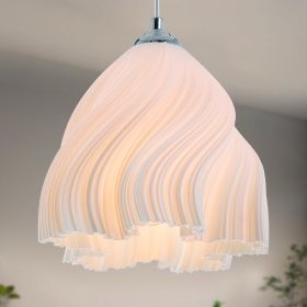 Simple Three-dimensional Petal Design Chandeliers(No bulbs)