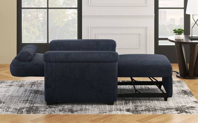 3 in 1 Convertible Sleeper Chair Sofa Bed Pull Out Couch Adjustable Chair with Pillow, Adjust Backrest into a Sofa, Lounger Chair, Single Bed or Livin 3 in 1 Convertible Sleeper Chair Sofa Bed Pull Out Couch Adjustable Chair with Pillow, Adjust Backrest into a Sofa, Lounger Chair, Single Bed or Livin