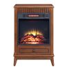 ACME Hamish Fireplace in Walnut Finish AC00852